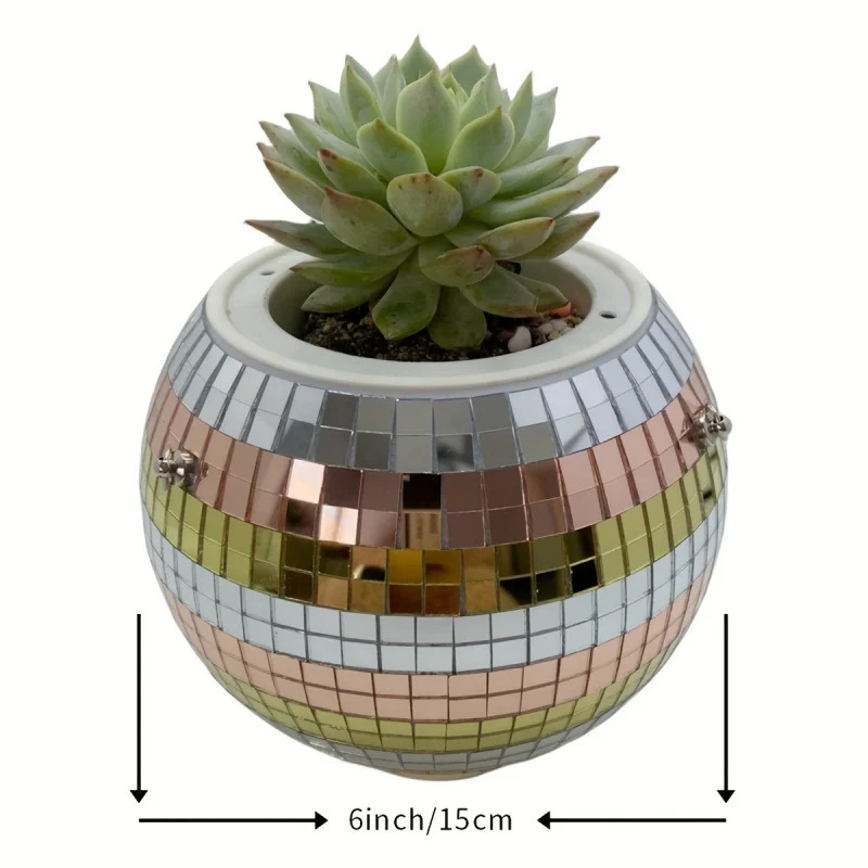 Unique Handcrafted Bohemian-In - Self-Watering Planter 评论和价格