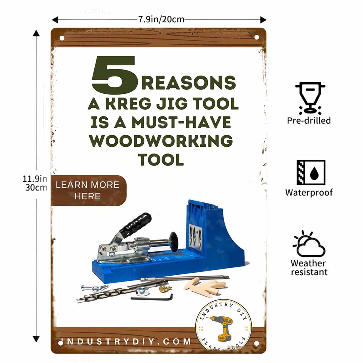2D FLAT 1pc 5 Reasons A Kreg J - Gardening Tools Must Haves 评论和价格