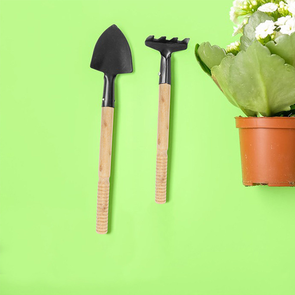 5Pcs Sturdy Wood Handle Replac - Gardening Tools Vegetables 评论和价格