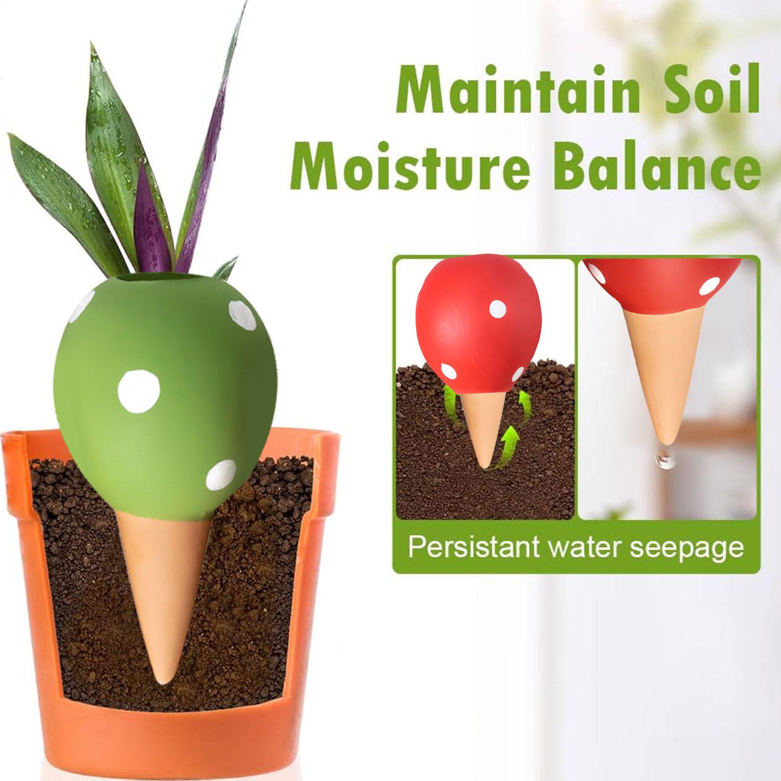 Terracotta Watering Spikes Sel - Automatic Plant Waterer 评论和价格